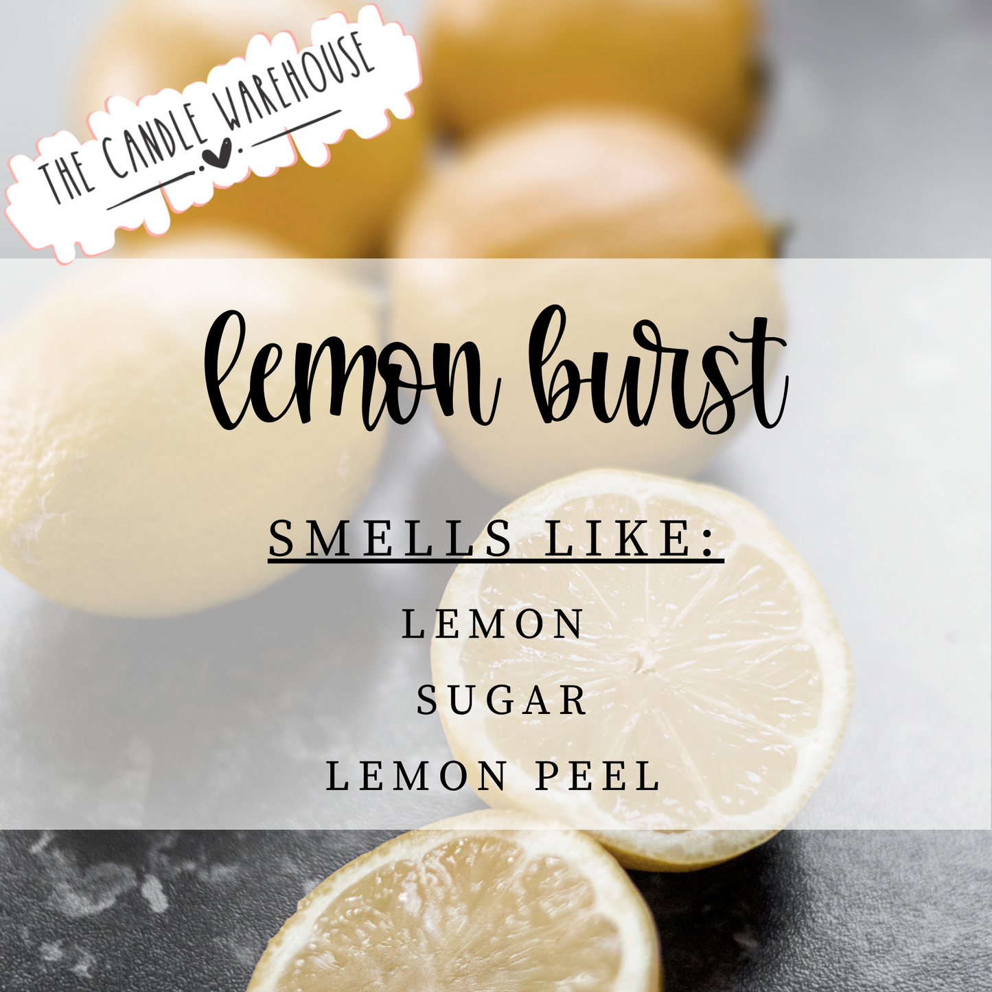 Lemon Burst 8 oz Candle