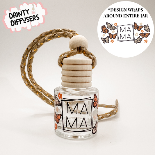 Mama Butterflies Wrap-Around Car Diffuser