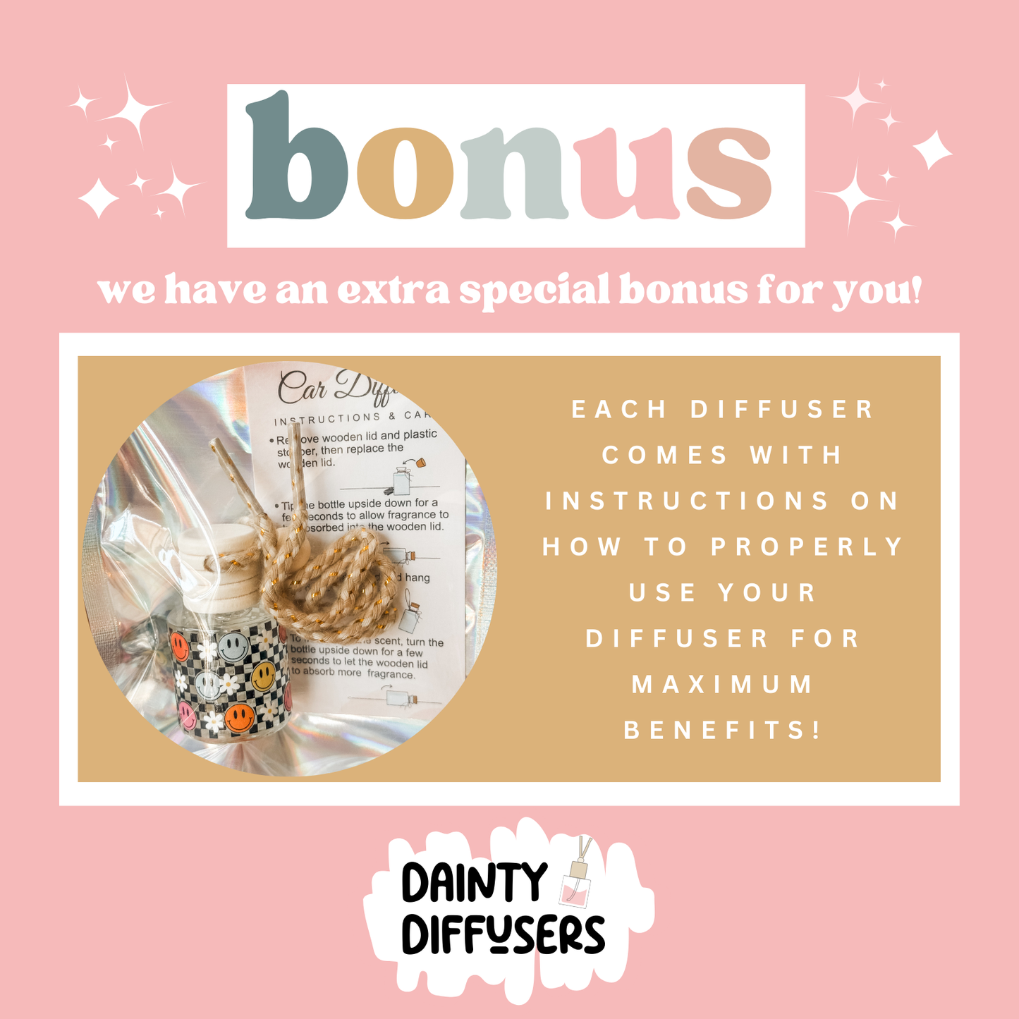 Teach, Love, Inspire Car Diffuser