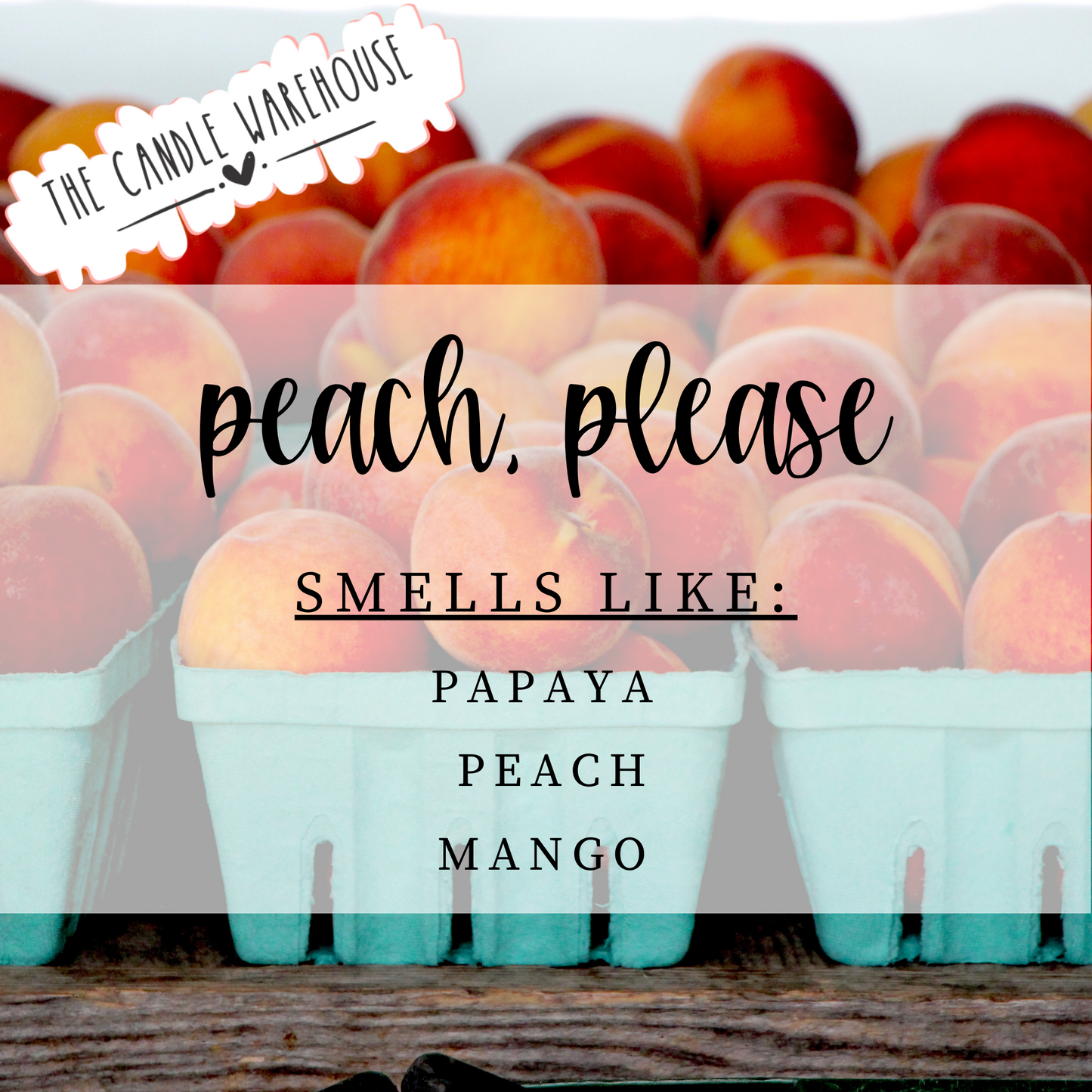 Peach, Please 4 oz Candle