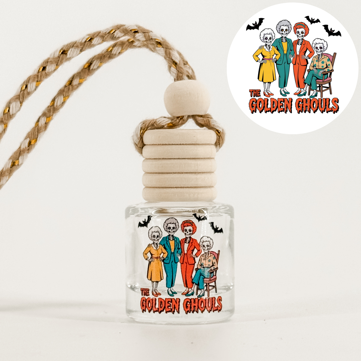 The Golden Ghouls Car Diffuser