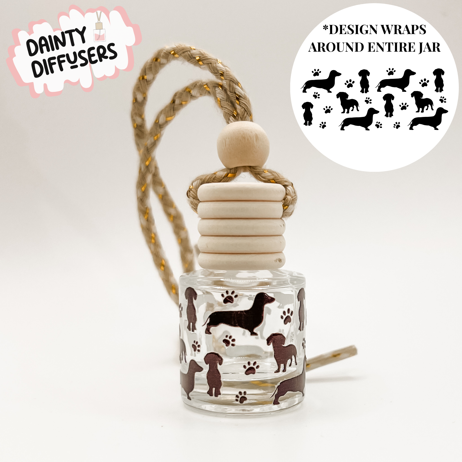 Weenie Dog Wrap-Around Car Diffuser – The Candle Warehouse