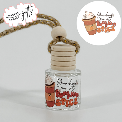 Fall Car Diffusers - Pumpkin Patch