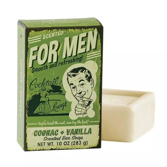 For Men Bar Soap- Cognac + Vanilla