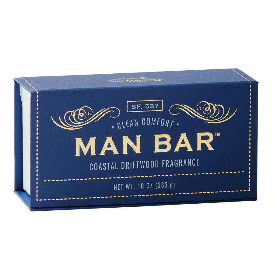 Man Bar- Coastal Driftwood