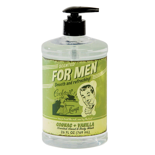 For Men Body Wash- Cognac + Vanilla