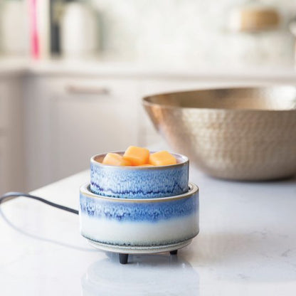 2-In-1 Classic Fragrance Warmer- Blue