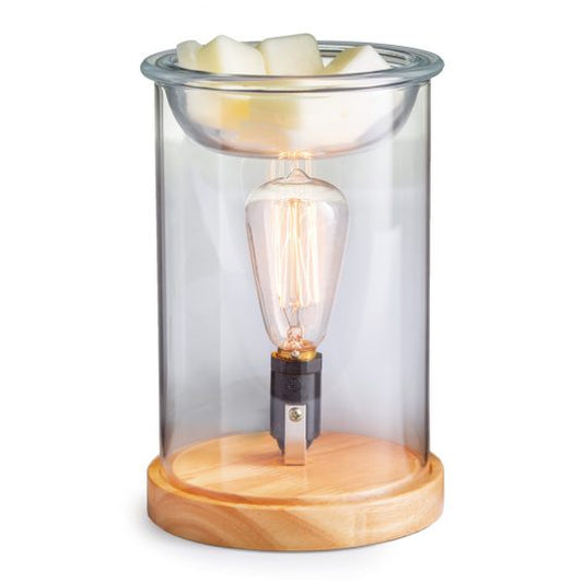 Wood and Glass Vintage Bulb Illumination Fragrance