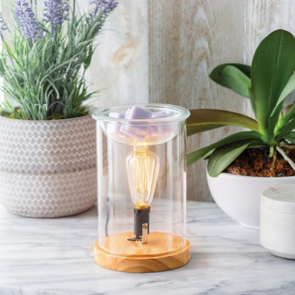 Wood and Glass Vintage Bulb Illumination Fragrance