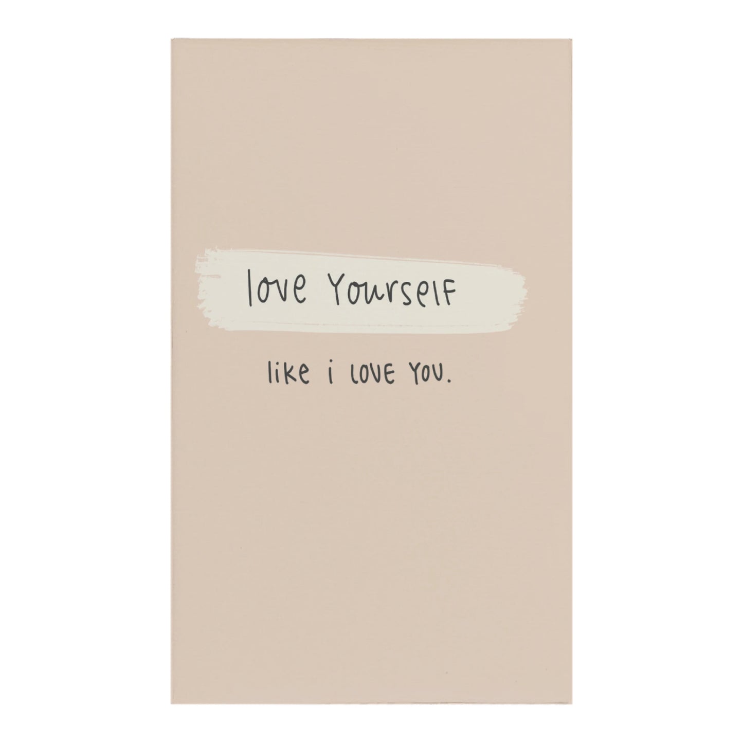 "Love Yourself" Canvas Magnet