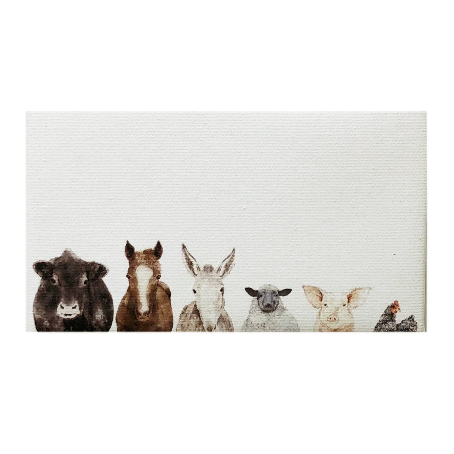 Farm Animals Canvas Magnet