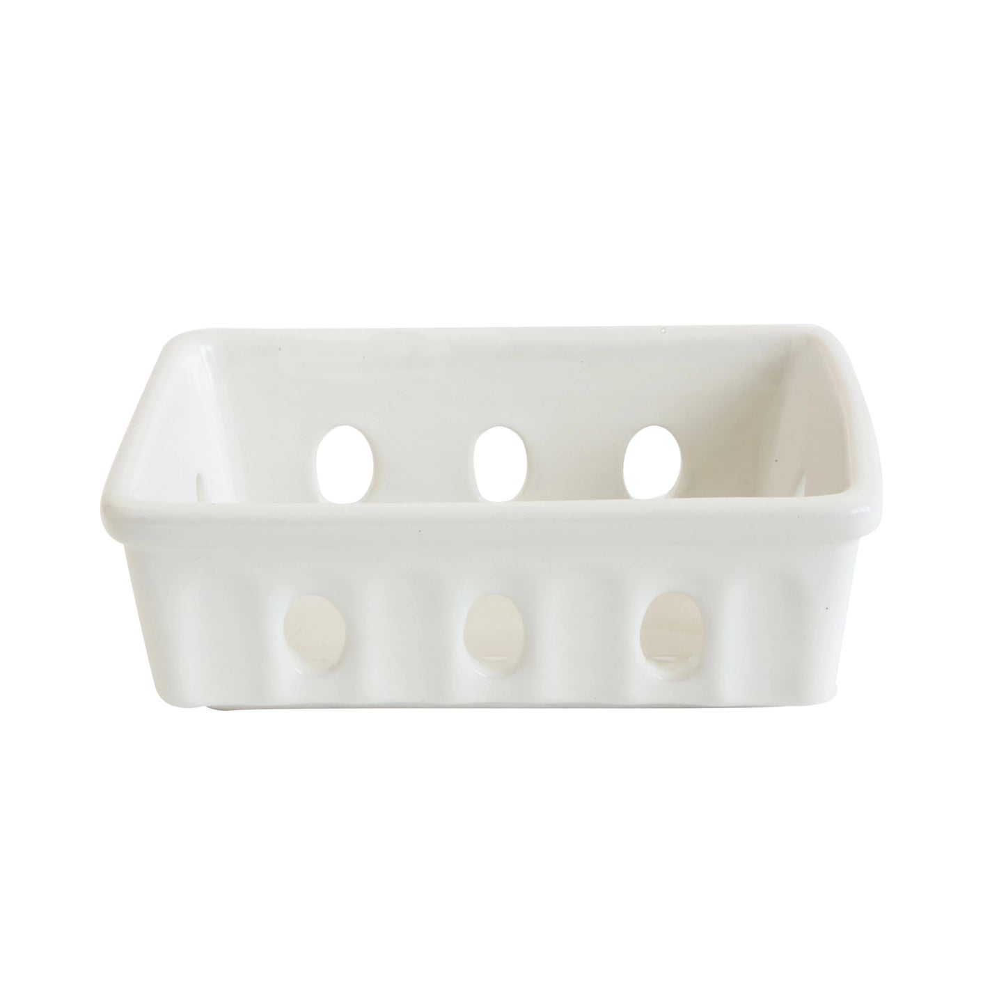 Stoneware Soap Dish- Cream
