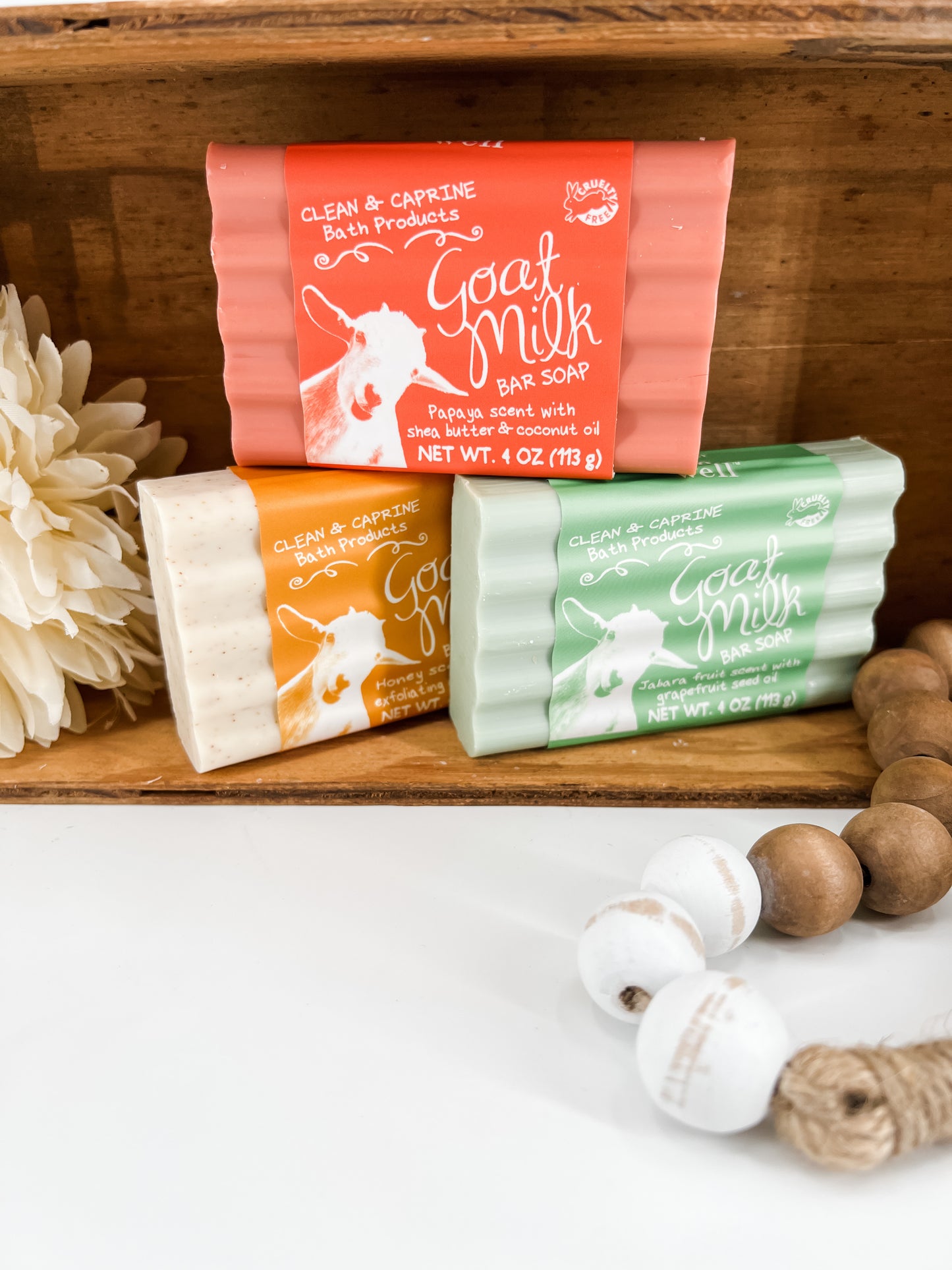 Goat Milk Bar Soap- Papaya
