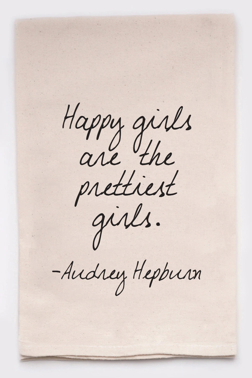 "Happy Girls" Tea Towel