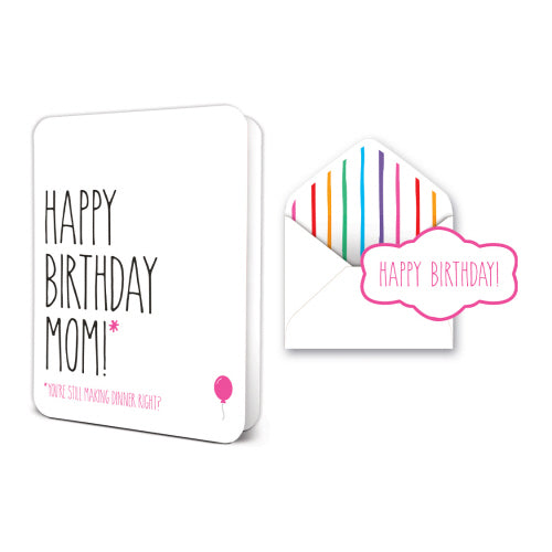 Deluxe Card Set - Happy Birthday Mom!