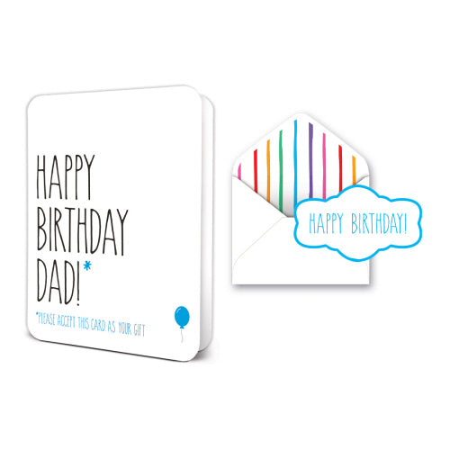 Deluxe Card Set- Happy Birthday Dad!