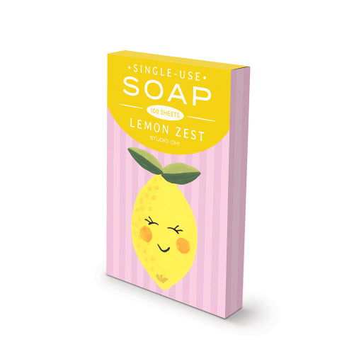 Single Use Soap Sheets- Lemon Zest