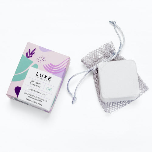 Luxe Shower Steamer - Lavender + Oat